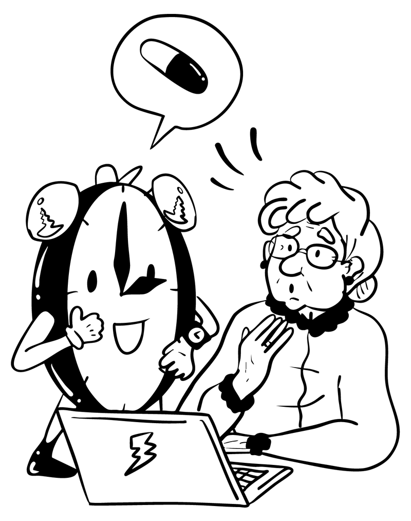 Illustration zu Telepflege